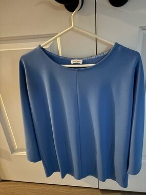 Gerry Weber Blue Boatneck Knit Top
